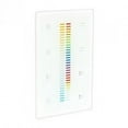 thumbnail image 1 of 12-24V Wall Mount DMX CCT & RGB 4 Zone Touch Control, White, 1 of 1