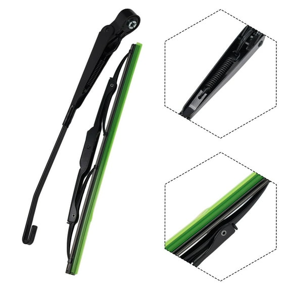 12/24V Windshield Wiper Motor With Blades For Fishing Boats And RVs For Jeep Tractor Caravan-ATV-UTV Windshield Cleaning Tools