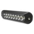 thumbnail image 1 of 12-24VDC Bolt-on Mount Amber & White LED Strobe Light, 1 of 1