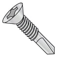 thumbnail image 1 of 12-24X2 1/4 Phil Flat Full Thread Self Drill Machine Screw Thread #4 Pt Zinc 1000hr Salt Spray (Pack Qty 1,000) BC-1236KPFMS4HC, 1 of 1
