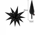 thumbnail image 1 of 12/24pcs Gold Black Red Spike Balloon Explosion Star Foil Balloons for Birthday Wedding Halloween Christmas Party Decoration, 1 of 9