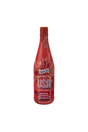 Non-Alcoholic Sparkling Strawberry Juice Cocktail, 25.4 fl oz Bottle
