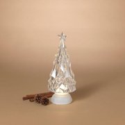 12.25" H B/O Lighted Rotating Holiday Tree