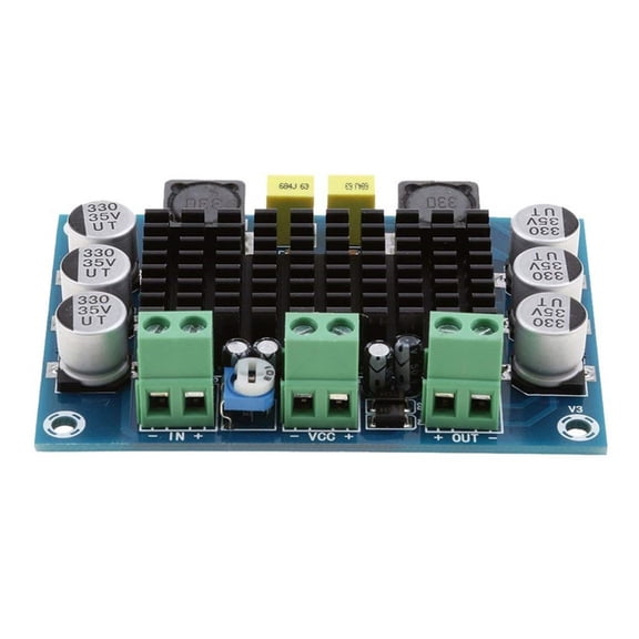 12-26V Bass Boost Amplifier Board 100W TPA3116D2 High Power Subwoofer Amplifier Board Mono Fever Level For Home Theater