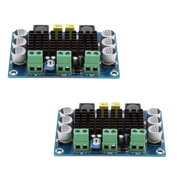 12-26V Bass Boost Amplifier Board 100W TPA3116D2 High Power Subwoofer Amplifier Board Mono Fever Level For Home Theater