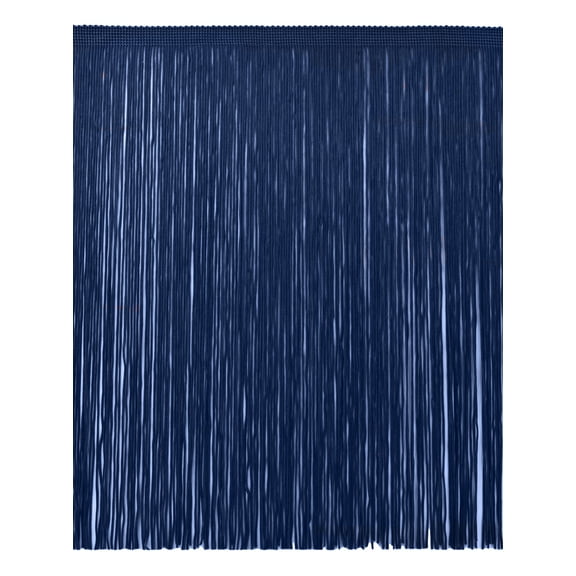 12" (30.5cm) Long Solid Chainette Bullion Fringe Trim # CF12,, Dark Navy Blue #J3 (Dark Blue) 11 Yards (33 ft/10m)