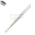 thumbnail image 1 of 12'' 30Cm Silver Stainless Steel Long Food Tongs Straight Tweezers Kitchen, 1 of 3