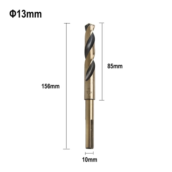12-30mm Round Shank Reduced T-wist Drill Bits Cobalt HSS Hole Cutter Drilling Tool For Wood Iron Stainless Steel Aluminum Metal
