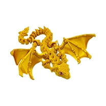 12.4 Inch Exquisite 3D Print Dragon Action Figures, Charming 3D Print Toys Figures Collectable Toys For Gifts, Desktop Decoration Funny Gifts For Birthday