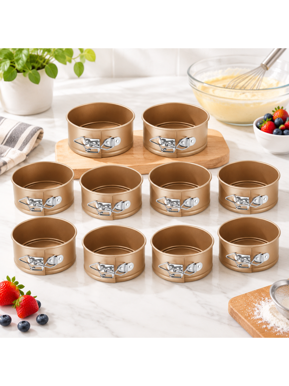 12 4 Inch Springform Pans Mini Cheesecake