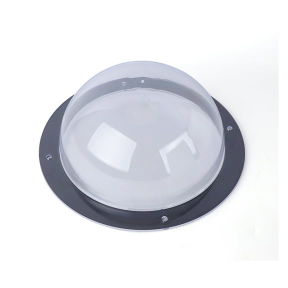 12.4-inch Acrylic Pet Fence Window Dome, Helps Relieve Dog Anxiety, Perfect for Observation, Easy to Install and Clean for Outdoor Use