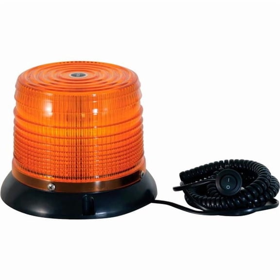 12-48V DC Low Profile Magnetic & Permanent Mount Quad Flash LED Strobe Light