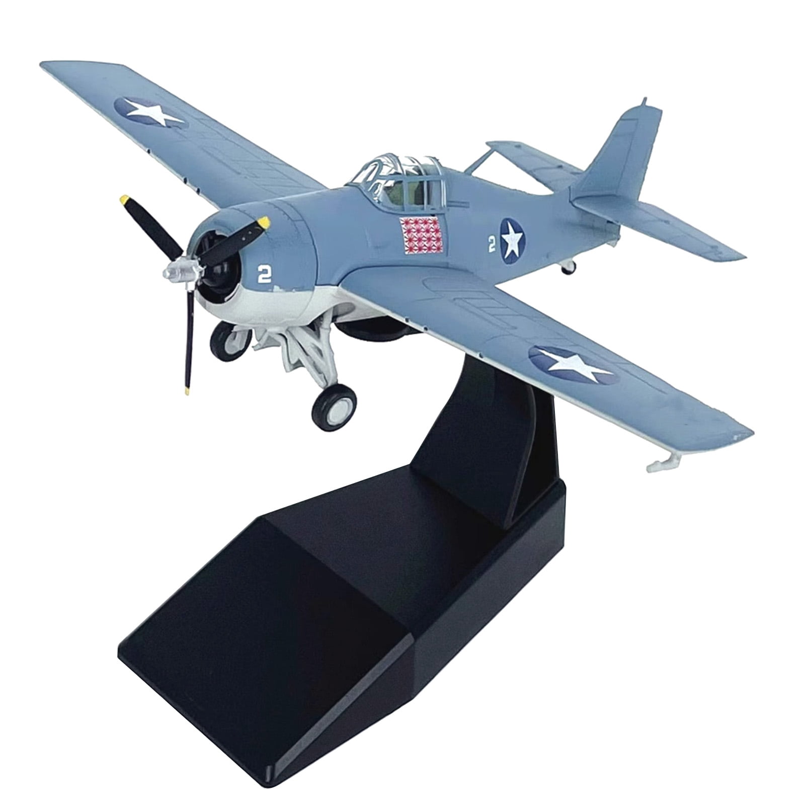 12.4cm Diecast Alloy 1/72 Scale F4F Fighter Aircraft Model Toy Gift TAPDRA Spare Part