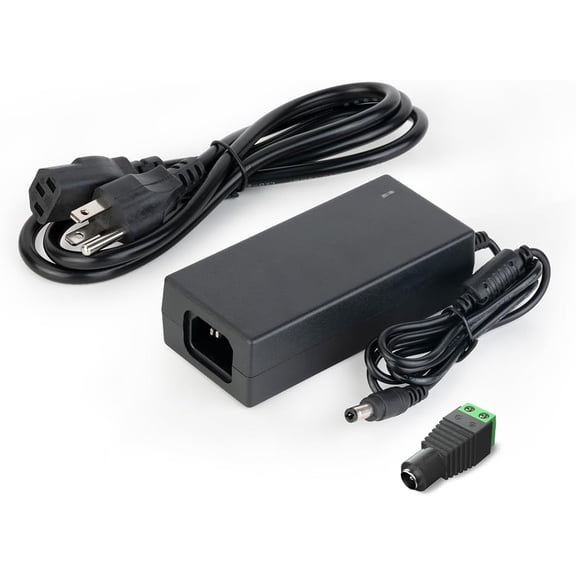 12 5 4 3 2 1 power adapter/converter 100-240 to 12 60 transformer, suitable for 2811 2815 LED strip pixel light controller Raspberry Pi network camera router