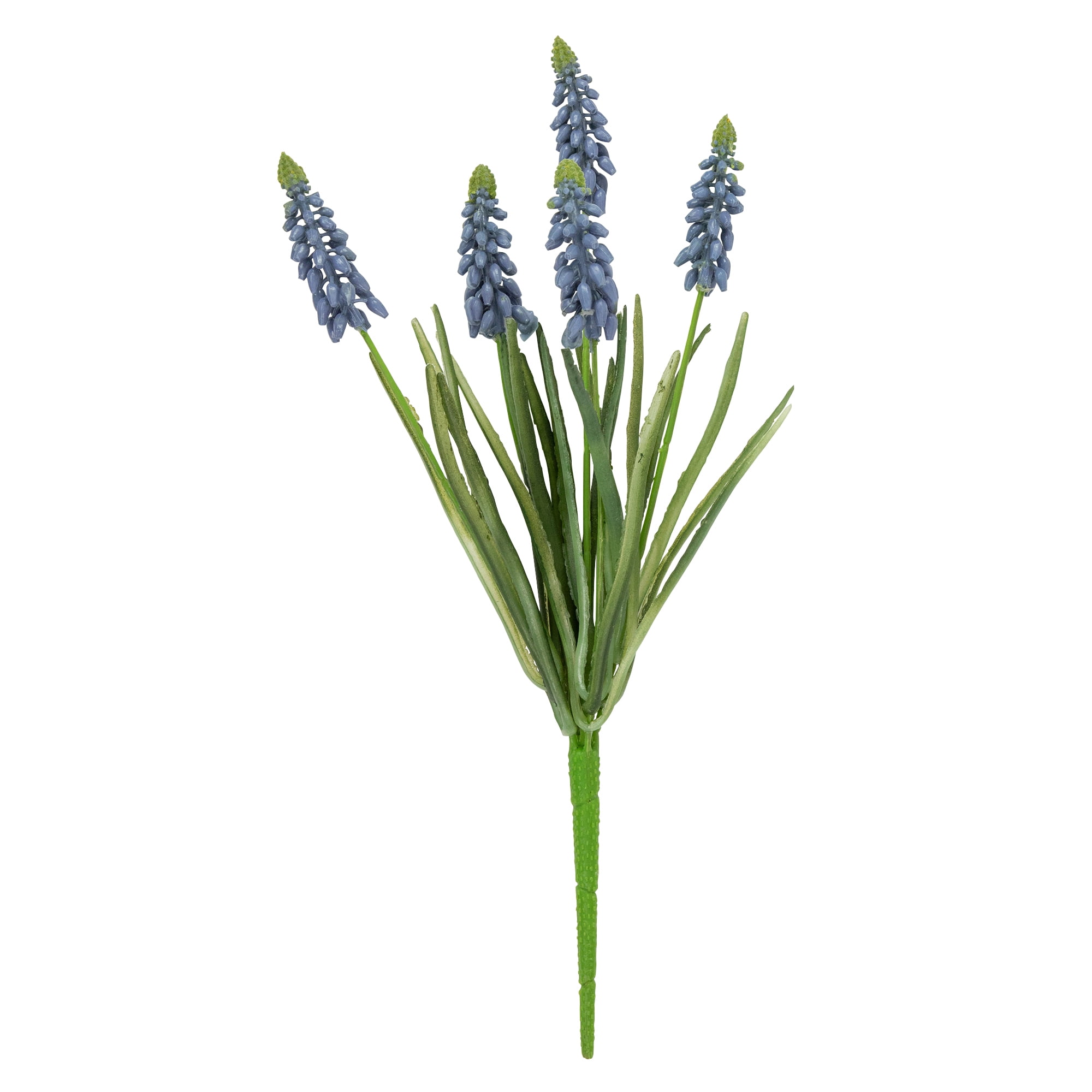 12.5" Blue Muscari Artificial Floral Spray with Silk Blooms