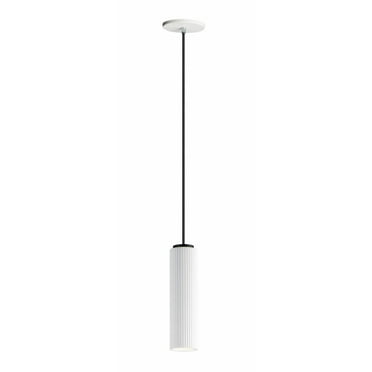 12.5 Inch 7W 1 Led Pendant     -Traditional Installation Et2 Lighting E25038-Wtbk