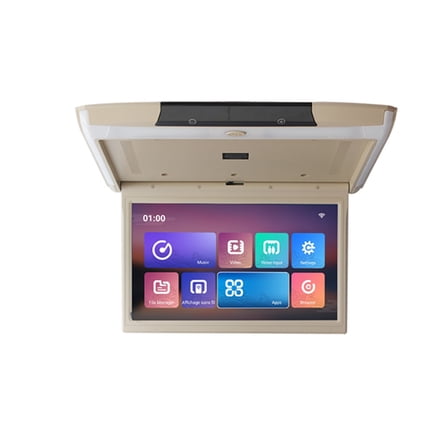 12.5 Inch Car Roof Mount Monitor 2+16GB IPS Screen 1080P MP5 Video Movie Playes Automobile Ceiling TV