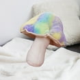 thumbnail image 1 of 12.5 Inch Mushroom Pillow for Kids Room - Colorful Cushion Decor, Soft Plush Toy & Safe Sofa/Bed Companion Multicolor, 1 of 6
