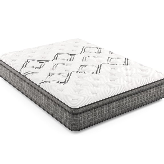 12.5" Medium Soft - Euro - Top Copper Hybrid - Beach House Bedroom - Peaceful Nights