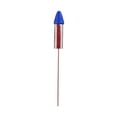 thumbnail image 1 of 12.5" Red White and Blue Striped Firecracker Patriotic Party Pick Decoration, 1 of 1