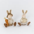 thumbnail image 1 of 12.5 in. Handcrafted Spring Bunny Figurine, 1 of 2