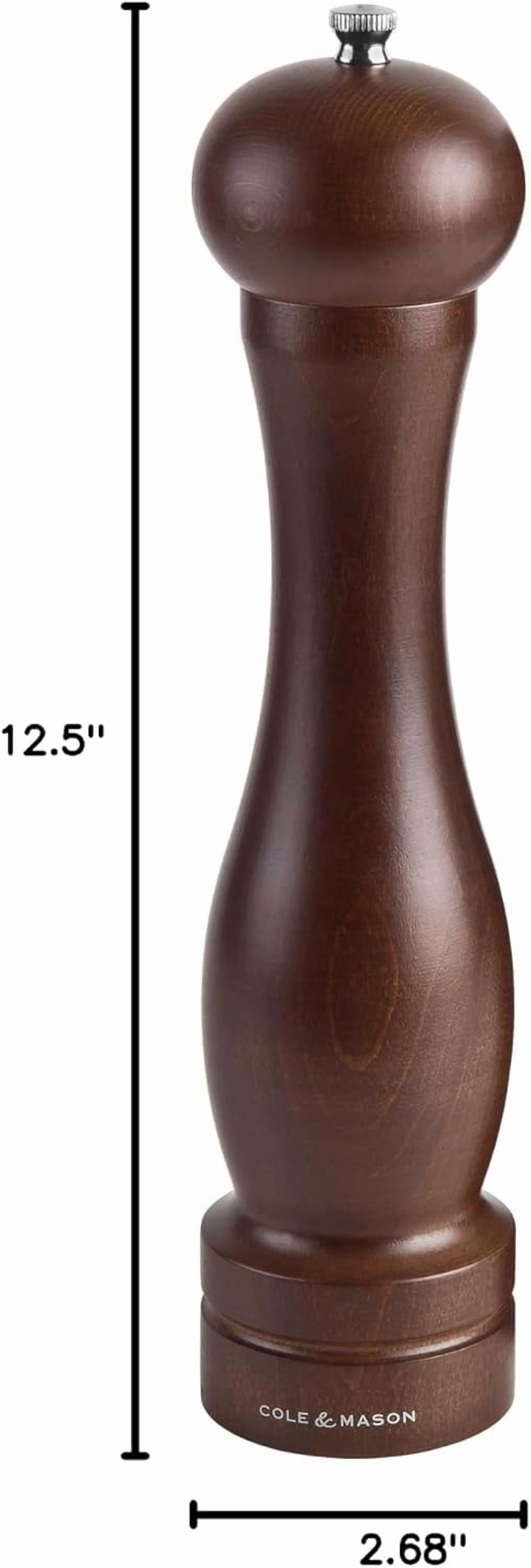 12.5-inch Forest Capstan Pepper Mill - Adjustable Grinder for Kitchen