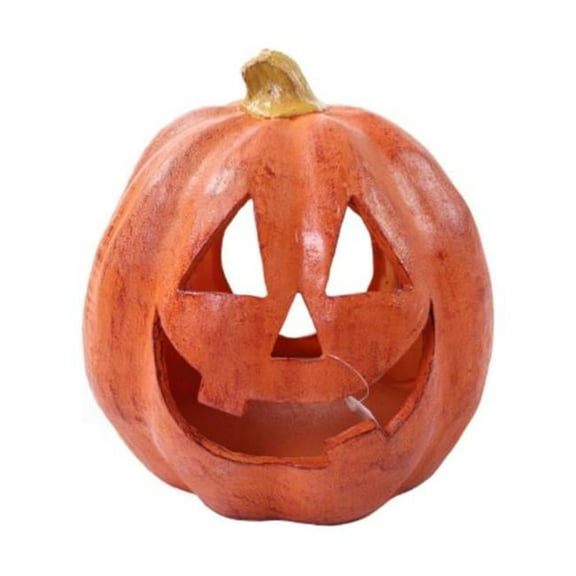 12.5 x 11 in. Orange Luminary Jack O Lantern Halloween