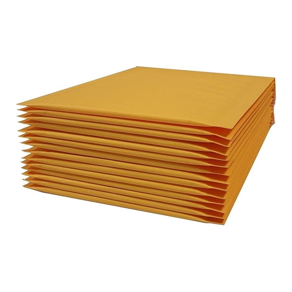 12.5 x 19 Bubble Padded Envelopes Mailers KF#6, 50 Piece