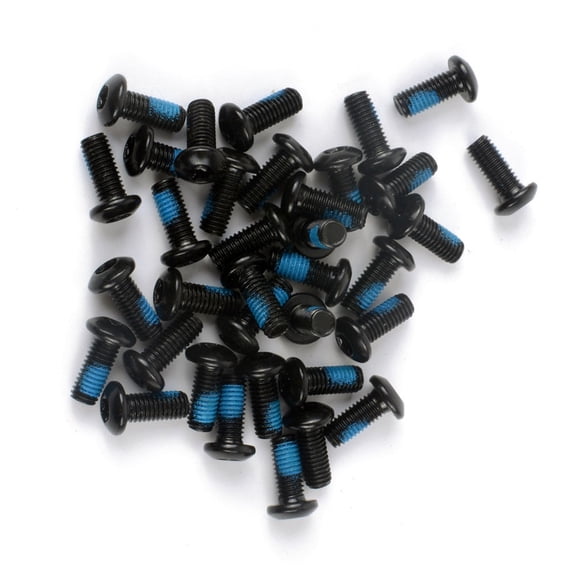 12/50 Pcs Bicycle Brake Disc Bolts M5 12Mm Steel Disc Pad Fixing Screws Bike Torx T25 For Rotor Bolts Replacement Accessories