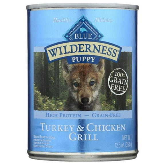 12.50 oz  Puppy Food - Turkey & Chicken Grill