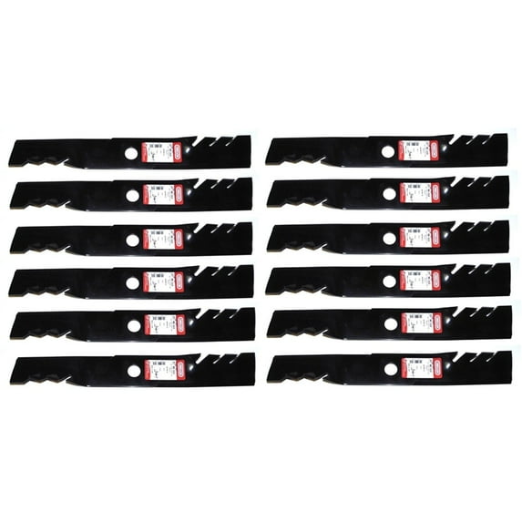 (12) 596-322 Oregon Blades Compatible With Exmark 103-6392, 103-6402
