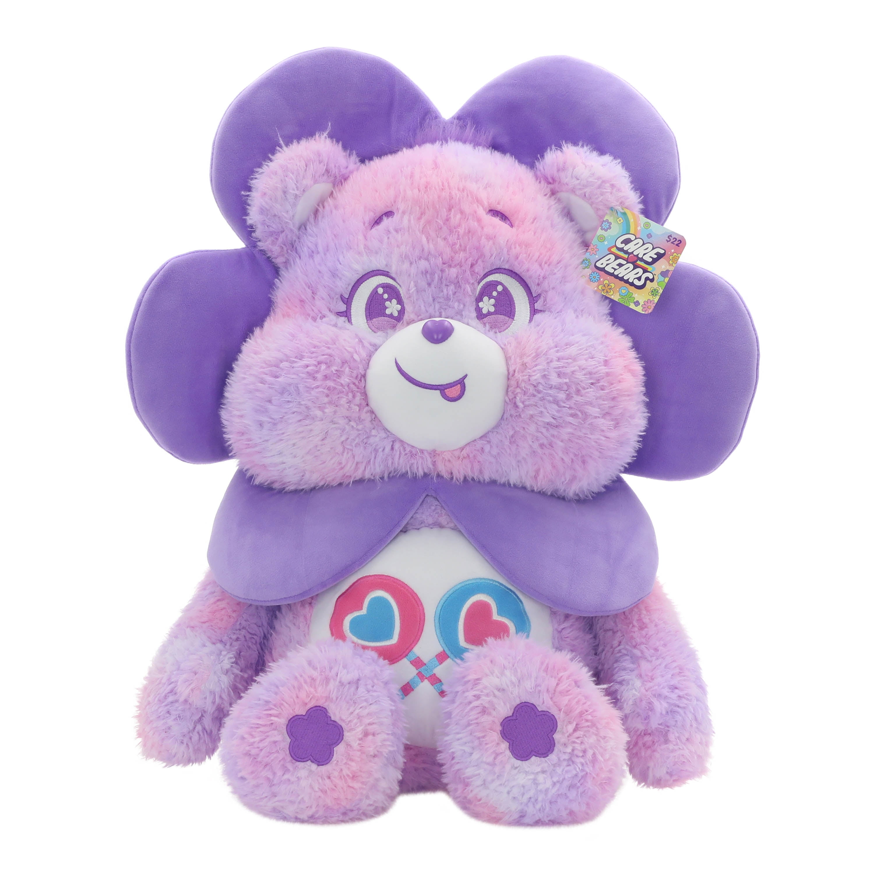 12.5In Purple Care Bears with FlowerDress Up for Adult and Child ...