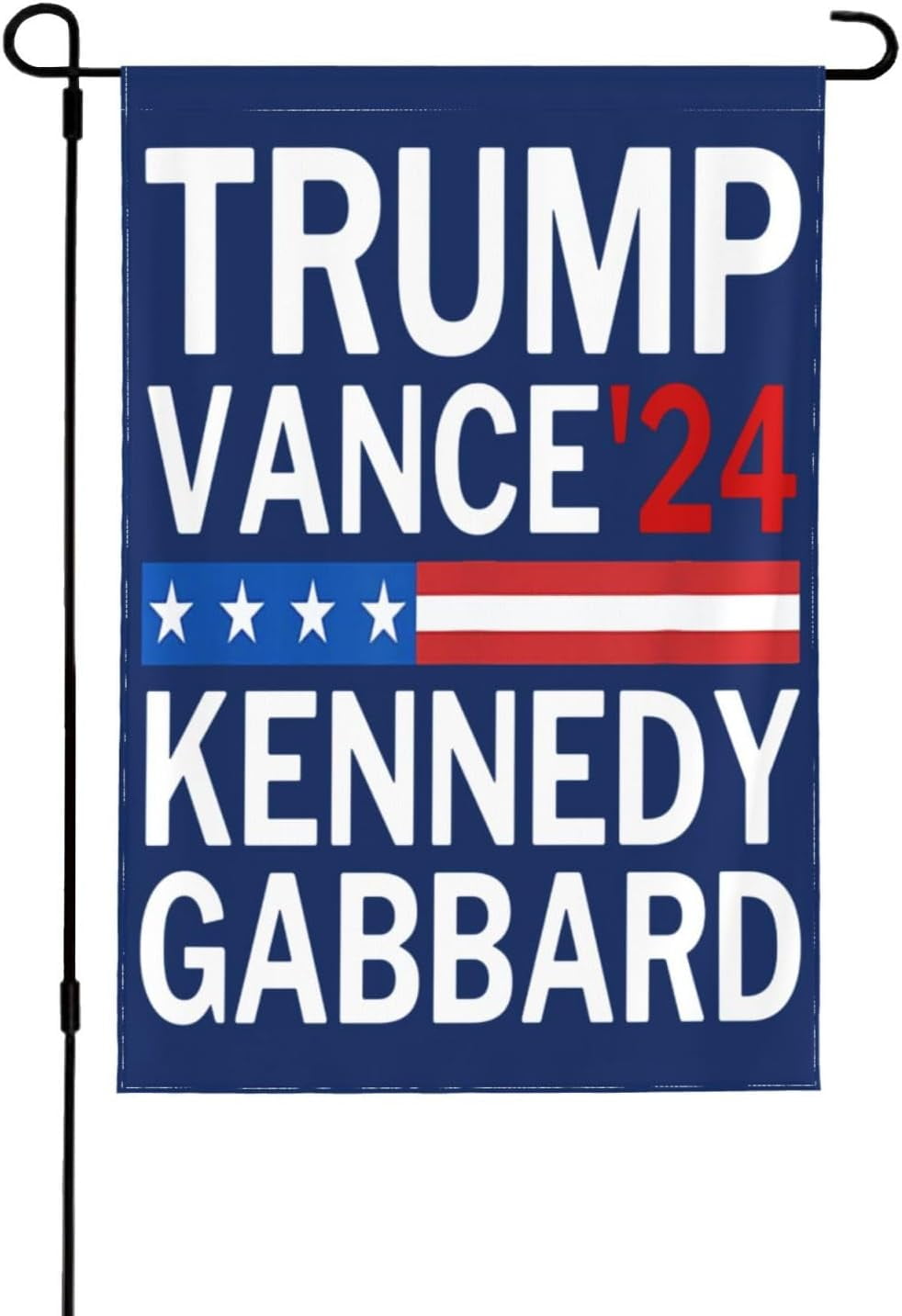 12.5X18 DoubleSided, Trump Vance Kennedy Gabbard 2024 Garden Flag