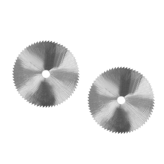 12.5mm Carbon Steel Circular Saw Blade for Dremel Foredom Jewelry Tools 2PC