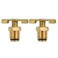 12.5mm Solid Brass Compressor Air Tank Port Fittings Drain Valve
