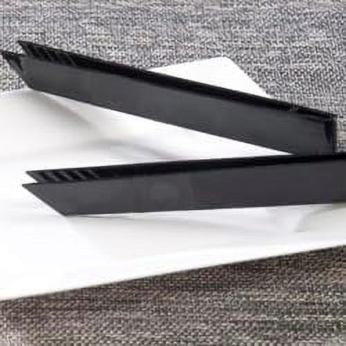 12 6" Black Serving Tongs great Food Tongs Kitchen Tongs Ice Tongs