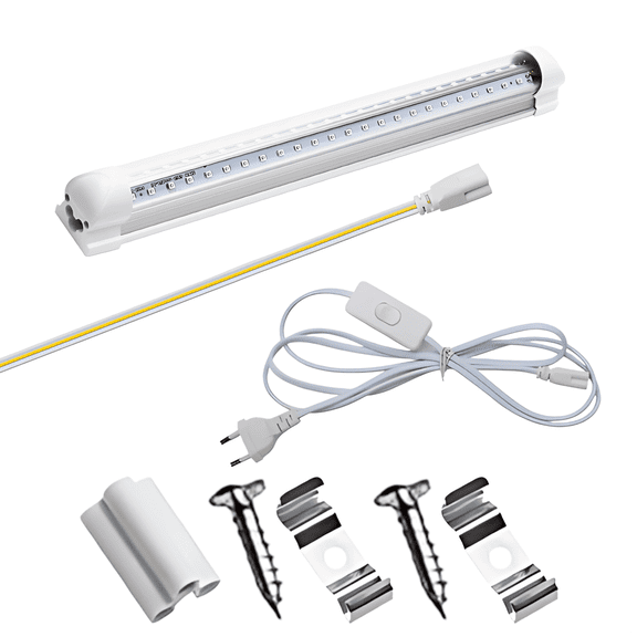 12.6 In / 32 cm LED Bar, 365nm Black Light with US Plug, Portable Illumination for Party