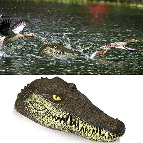 12.6 Inches Floating Alligator Head Pool Accessories Float Alligator ...