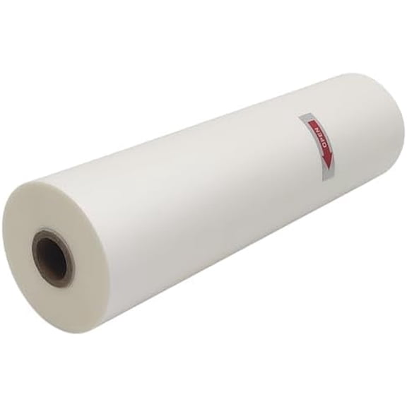 12.6 inches x656 ft BOPP Glue-Based Soft-Touch Laminating Film for Laminating Machine$$Office