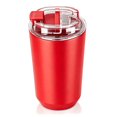 thumbnail image 1 of 12.6 oz Travel Coffee Mug Stainless Steel Vacuum Cup, Leak Proof Reusable Double Walled Coffee Tumbler for Iced and Hot Drinks Red, 1 of 6