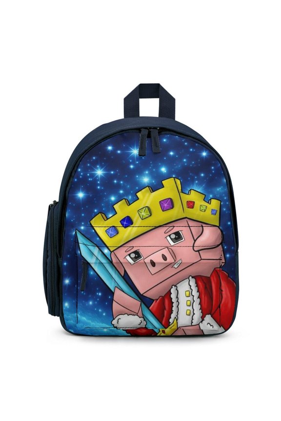 12.6IN Game Tech-no-blade Backpacks Cute Schoolbag Ani-me Bookbag Cartoon Laptop Daypack Outdoor Travel