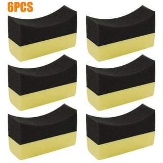 Car Wax Applicator Pads, 6 Pieces Microfiber Applicator Ultra-Soft Car  Polishing Pad Microfiber Sponge Applicator Car Wax Cleaning Pads, Yellow –  BigaMart