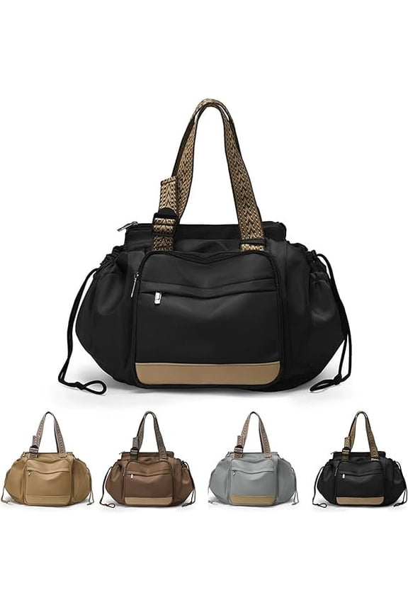 12.6x13.8x9.1 inch Multifunctional Travel Backpack, 3-Way Convertible Tote Bag with 15 Pockets for Work Commute and Travel