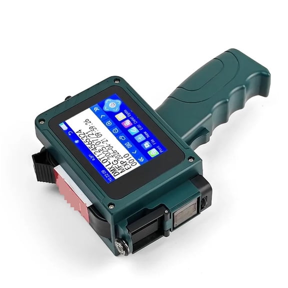 12.7 Mini Handheld Inkjet Printer Gun Time Date Handheld Batch Code Inkjet Printers
