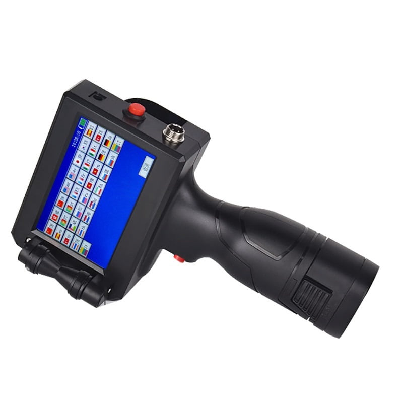 12.7mm Handheld Coding Machine, Multi-language System Portable, Barcode ...