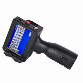 12.7mm Handheld Coding Machine, Multi-language System Portable, Barcode/QR Code Touch Screen Intelligent Inkjet
