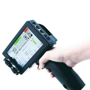 12.7mm Handheld Inkjet Printer, 5 Inch Touch Screen Coding Printer, Label QR Code Barcode Printer ,Crisp, Vibrant Prints