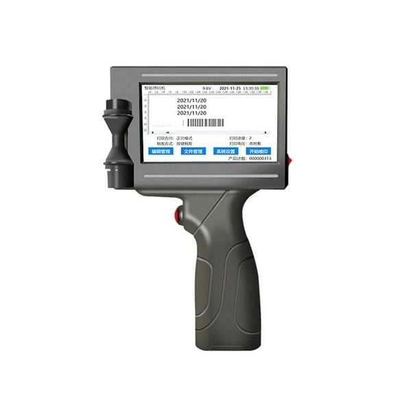 12.7mm Handheld Inkjet Printer, Multilingual Code Number Logo Label Plastic Carton Printer, Smart Portable ,Crisp, Vibrant Prints