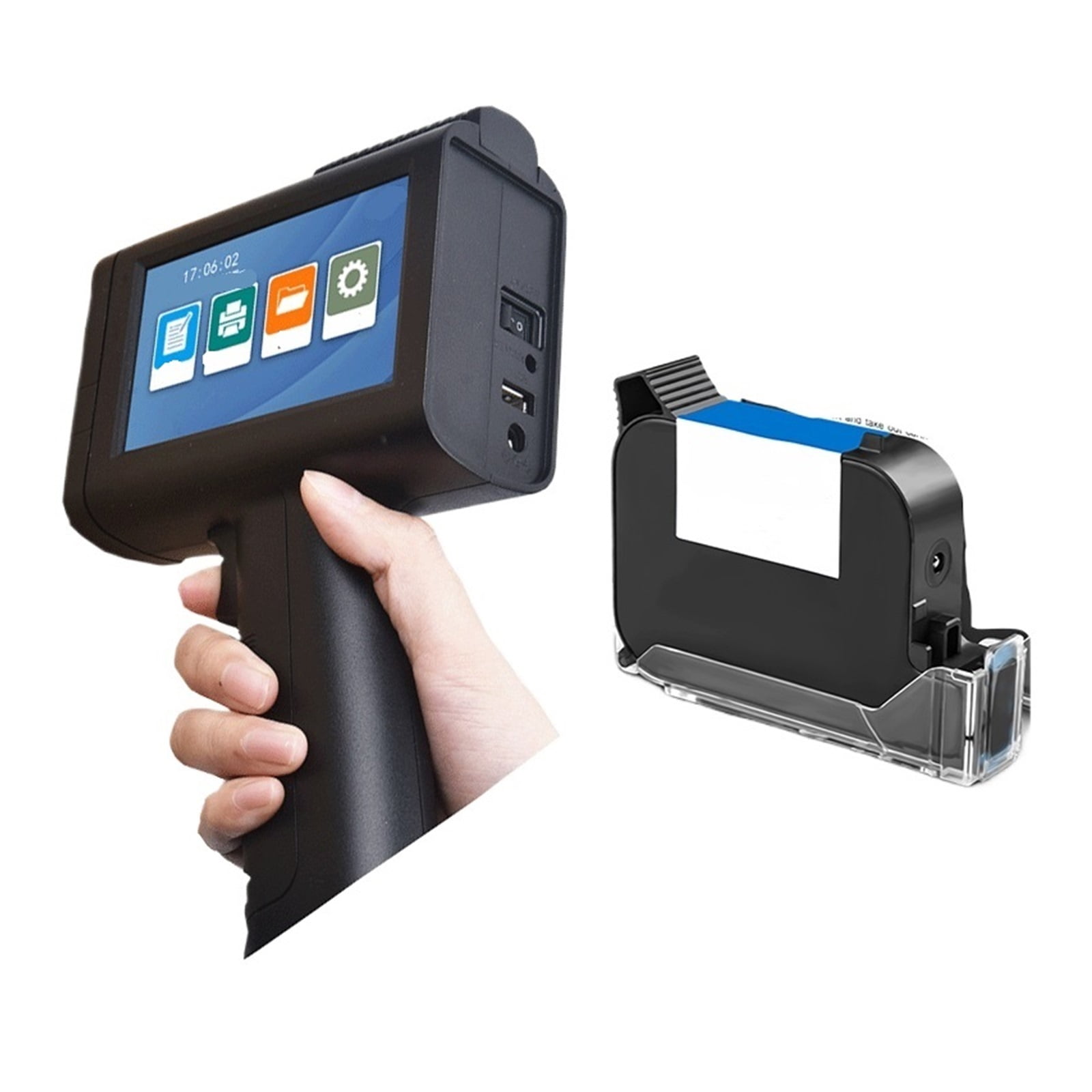 12.7mm Handheld Portable Inkjet Printer HD Identification Expiration