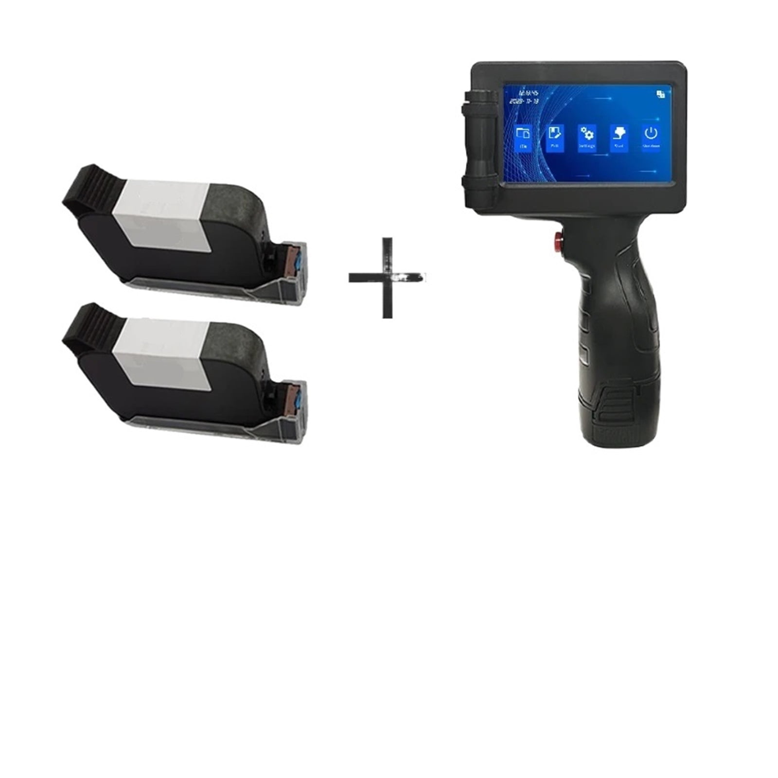 12.7mm Label Date Number Expiration Date Identification QR Barcode